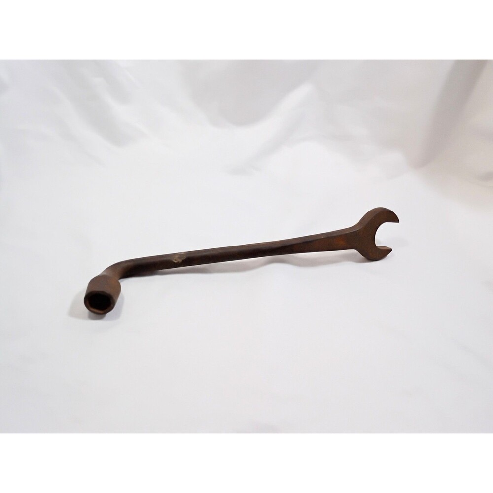 Vintage FORD Model T Script Logo Wrench Offset Handle Open and Closed End